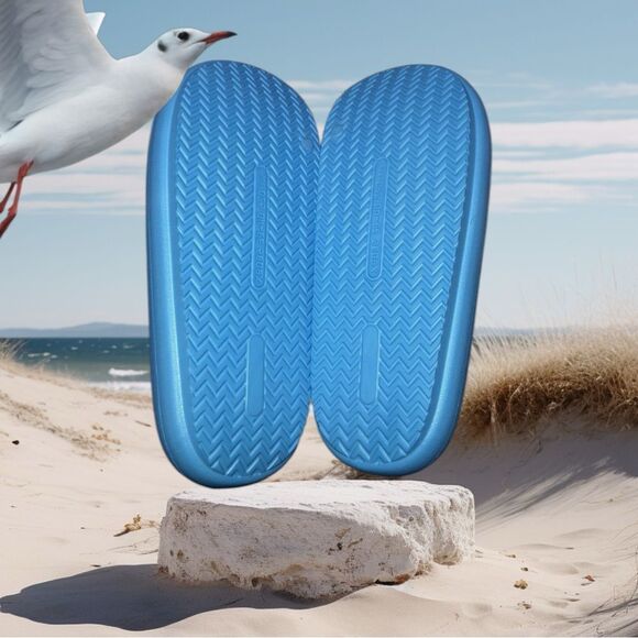 TURQUOISE BEACH SLIDES BY J SLIDES, Sz 8 - Picture 10 of 12